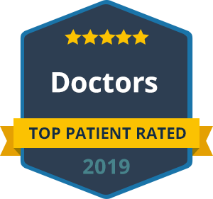 Top patient rated badge