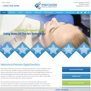 Precision Digital Dentistry website