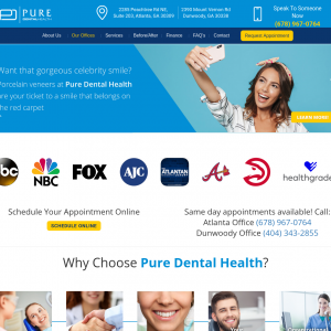 Pure Dental Health - Atlanta Dentists