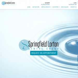 Springfield Lorton Dental Group website