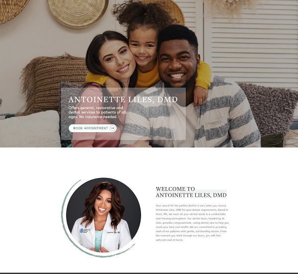 Antoinette Liles, DMD website