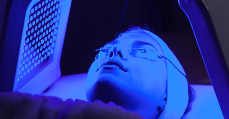 Blue LED Light Aesthetic Treatment