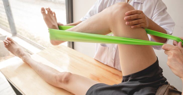 Physical therapy for knee pain